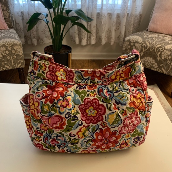 Vera Bradley Hope Garden Shoulder Tote - Picture 2 of 10